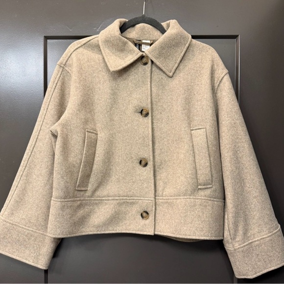 H&M Felted Jacket (NWOT) - Picture 3 of 4